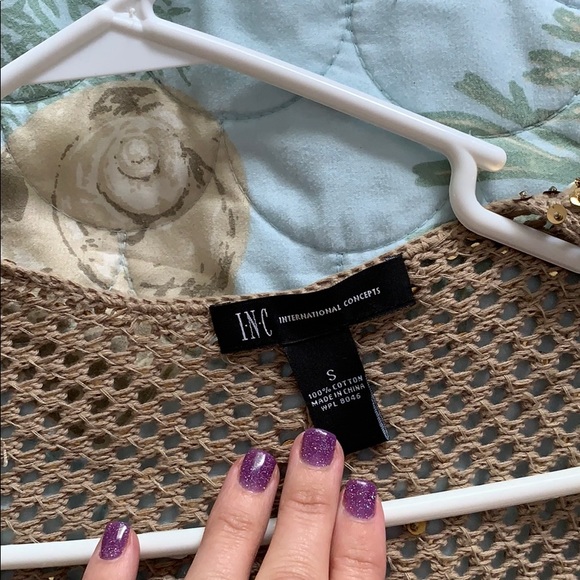 Gold sequin shrug - Picture 5 of 5